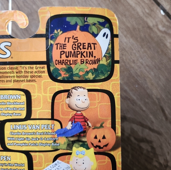 Peanuts Pig Pen Figure with Dirt Cloud Accessory Halloween 2003 - Picture 10 of 12